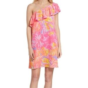 Lilly Pulitzer Emmeline One Shoulder Dress